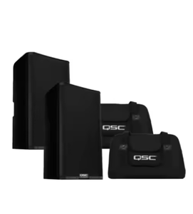 NOUVEAU Pack d'enceintes amplifiées bidirectionnelles K12.2 Série K2 2000W avec sacs de transport et supports - Product Image 3