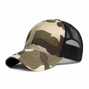 Chapeau et casquette de logo personnalisé de couleur bleue unie avec tactique dans un style différent pour les hommes casquette tactique de sport - Product Image 6