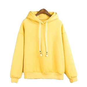 Última moda mujer Sudadera con capucha pulóver manga larga en blanco Casual venta al por mayor 100% algodón precio barato alta calidad diseño personalizado - Product Image 5