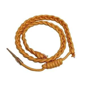 Cordones de Hombro Aiguillette con Silbato Metálico, Tela 100% Viscosa, Equipo de Uniforme Personalizable, Defensa Personal - Product Image 2