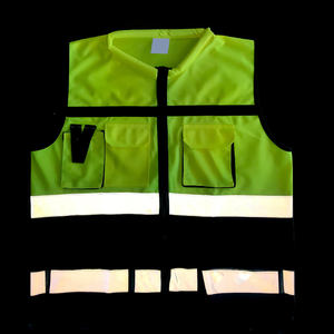 Nueva llegada chaleco reflectante de alta visibilidad impermeable poliéster ropa de trabajo chaleco de seguridad Venta caliente suministro al por mayor - Product Image 2