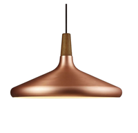 Lampe à suspension en métal Suspension industrielle en cuivre fini Luminaire suspendu Décor de ferme Utilisation de la suspension pour restaurants et hôtels
