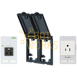 Enchufe de Pared Murrelektronik de Plástico con 2 Tomas de Corriente Alterna, Modelo 4000-68122-0030040 - Nuevo - Product Image 1