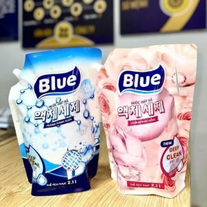 Detergente para ropa con fragancia floral de 2,1 L, fórmula altamente activa, limpiador líquido de calidad para ropa, función almacenada - Product Image 2