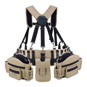 Ceinture à outils en cuir robuste de construction professionnelle Sac de taille personnalisé durable avec pochette à outils portable Support OEM & ODM - Product Image 1