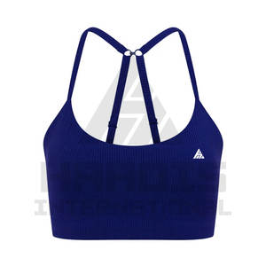 Soutien-gorge de sport grande taille pour femmes soutien-gorge de sport sans couture confortable et facile à porter Gym soutien moyen - Product Image 3