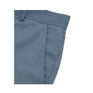 Vietnam Manufacturer Casual Men's Shorts Comfortable Basic Light Blue & White Multi Size Woven 100% Cotton Khaki Bermuda Shorts