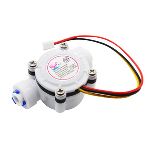 Dijiang ZJ-S402B POM Turbine Flow Meter 0.3-6L/M Hall Effect OEM For Water Sensor - Product Image 5