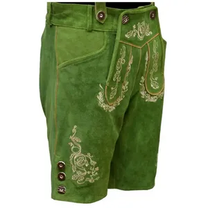 Latest Shorts Bavarian Lederhosen <b>Cheap</b> Price Quality Best <b>Light</b> Weight New Unique Design Shorts - Product Image 4