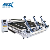 Watchmaker de línea recta automática, máquina de corte cnc de vidrio plano templado electrónico
