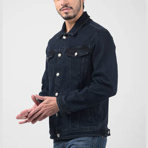 Meilleures ventes en ligne Nouveau design de vestes en jean pour hommes/Vestes en jean pour hommes de haute qualité à prix raisonnable - Product Image 4