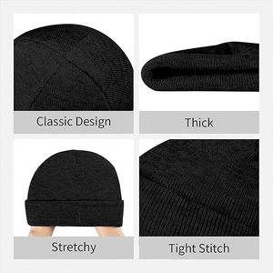 Gorro de invierno unisex de alta calidad Diseño liso Hecho a medida en Pakistán Gorros de precio barato al por mayor - Product Image 5