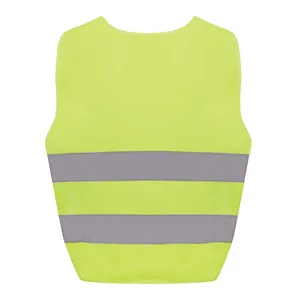 Gilet di Sicurezza in PET Riciclato con Adesivi Riflettenti e Luci, Gadget Promozionali Sostenibili GRS - Product Image 6