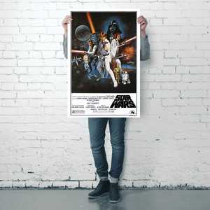 Póster estilo 'C' de Star Wars, arte de pared americano - Product Image 4