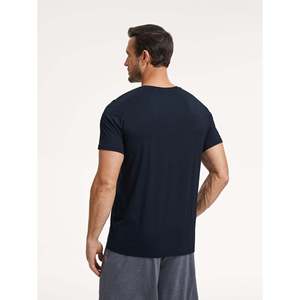 T-shirt Quotidien Premium Personnalisé pour Homme 100% Coton Biologique Tricoté 220 Grammes Fibre de Bambou Teint Uni Compressé - Product Image 3