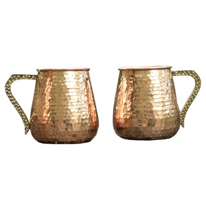 Authentic copper coffee <b>mug</b> with premium vacuum insulation technology and leak proof <b>lid</b> crafted <b>for</b> hot and cold drinks - Product Image 2