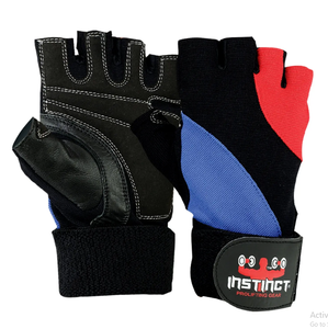 Gants de fitness haute adhérence en gros 2025 pour hommes et femmes, logo personnalisé, gants de sport en cuir pour la musculation - Product Image 1