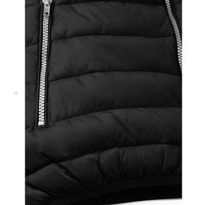 Venta al por mayor Unisex Media mangas Puffer Chaqueta Softshell Chaqueta cortavientos Chaqueta con cremallera a prueba de viento Chándal al aire libre - Product Image 4