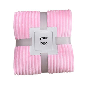 <span class=keywords><strong>Couverture</strong></span> en polaire sherpa double couche personnalisée avec logo de marque, 100% polyester, réversible, <span class=keywords><strong>drap</strong></span> de lit tricoté pour l'hiver, canapé - Product Image 4