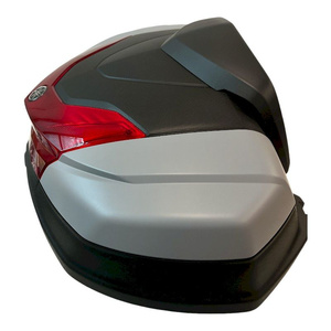 Baúl Superior Original Yamaha de 50L para Motocicleta, Caja Superior de Plástico con Cierres de Aleación, Paneles de Colores y Cojín Incluido - Product Image 4