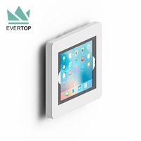 LSW01-C 7.9-12.9 "Fixation rapide personnalisé Android Secure Wall Tablet Enclosure pour kiosque Boîtiers pour iPad Wall Mount Universal