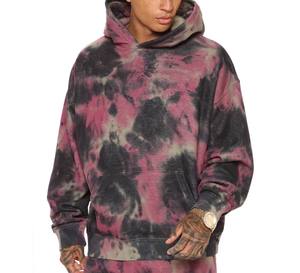 Último diseño Hombres Tie Dye Chándales Venta caliente Transpirable de alta calidad Totalmente personalizado hombres Tie Dye Chándal con tarifa barata - Product Image 3