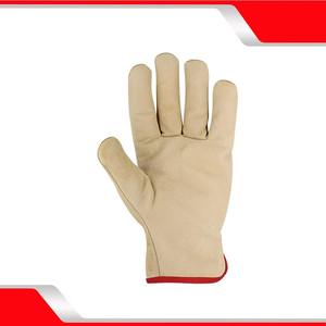 Gants de conducteur en cuir de vachette grainé Cut 5 Kevlar Doublure de sécurité Gants de conduite en cuir Gants de travail - Product Image 6