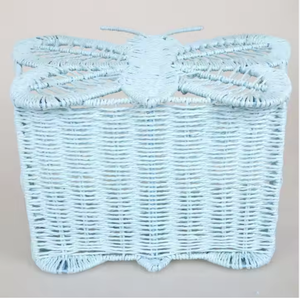 ตะกร้าใส่กระดาษลายผีเสื้อตะกร้าใส่กระดาษดีไซน์ล่าสุด - Product Image 3