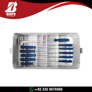 Juego de Instrumentos Ortopédicos para Columna Vertebral de Alta Calidad 2026, Fuente de Alimentación Manual para Hospital, Juego de Instrumentos para Columna Vertebral de Calidad Premium - Product Image 2