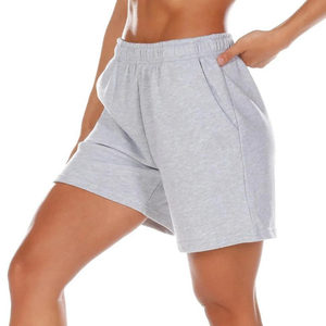 Pantalon de Yoga double face taille haute élastique pour femmes nouvel été couleur unie Fitness exercice Shorts respirant chaud Shorts maigre - Product Image 6