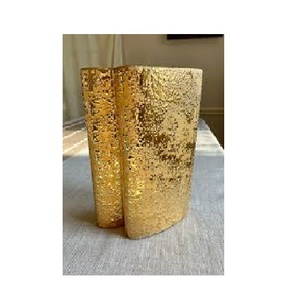 Jarrón de mesa moderno de pared de suelo de Metal, diseño contemporáneo versátil, pieza decorativa elegante para el hogar o la oficina - Product Image 3