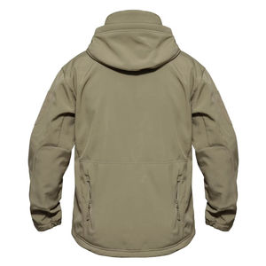 Vente en gros OEM veste softshell de randonnée imperméable de qualité supérieure personnalisée coupe-vent manteau anti-pluie personnalisé mode respirant - Product Image 4