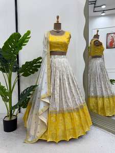 Lehenga choli ผ้า Georgette สำหรับสุภาพสตรีผ้า Georgette ลายพิมพ์ดิจิตอลสำหรับงานปาร์ตี้ผลิตในอินเดีย - Product Image 5