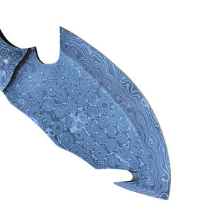 Nouveau couteau de chasse et de camping de haute qualité, fait à la main, en acier D2, avec lame dentelée et manche en corne, qualité industrielle, OEM disponible - Product Image 4