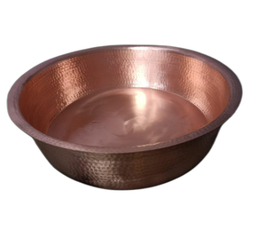 Bol de repose-pieds en cuivre de la meilleure qualité bols de manucure bols de spa pour pieds indiens faits à la main en gros meilleure vente - Product Image 5