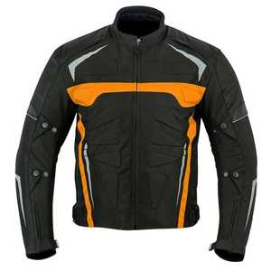 Chaqueta de protección textil para motocicleta personalizada para hombre - Product Image 1