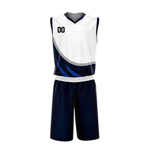 Shorts de basket-ball d'été, ensemble uniforme de basket-ball, uniforme de basket-ball respirant personnalisé pour le collège, service OEM - Product Image 3