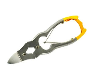 Cortaúñas en voladizo de doble acción Cortaúñas de barril de resorte dorado Podología Cortaúñas en voladizo Premium - Product Image 2