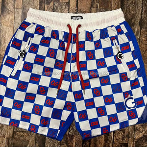 Pantalones cortos para correr de poliéster OEM para hombre, ropa deportiva personalizada por sublimación para exteriores, pantalones cortos para correr para hombre - Product Image 1