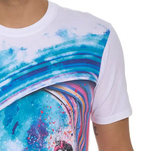 เสื้อยืดคุณภาพสูงฤดูร้อนแขนสั้นลูกเรือคอผู้ชายเสื้อยืดระเหิด - Product Image 6