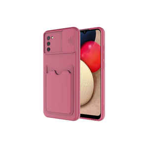 Netzy for Samsung for Galaxy A02S Safa Kartix Red Back Cover Protective Silicone Electroplate Craft Soft TPU for A53 A34 A24 A22 - Product Image 2