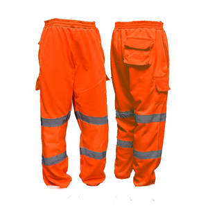 Pantalones de trabajo de seguridad de poliéster 100%, pantalones de seguridad para el trabajo con múltiples bolsillos, ropa de trabajo reflectante para hombres, pantalones de seguridad - Product Image 2