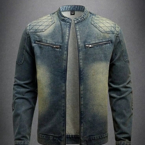 Veste en jean haute qualité pour hommes - Product Image 1