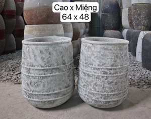 Vietnam haute qualité intérieur extérieur Pots de jardin jardinière maison jardin décoration rustique bulle émaillée Pots de fleurs - Product Image 2