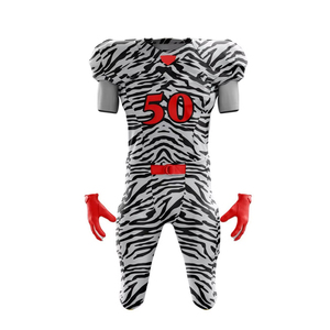Uniforme de football américain léger de haute qualité, impression de logo personnalisée, différentes couleurs, respirant - Product Image 2