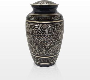 Urna Funeraria de Latón - Urna Conmemorativa Hecha a Mano para Cenizas Humanas - Fabricante y Exportador de Artesanías Ali - Product Image 6
