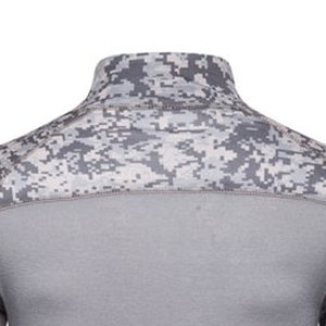 เสื้อเชิ้ตแขนยาวลายพรางสำหรับผู้ชาย คอตั้ง แห้งเร็ว ทรงเข้ารูป สไตล์ชุดทำงาน - Product Image 5