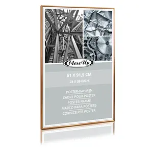 Marco de Fotos Moderno de Cobre, 61 x 91.5 cm, Cuadrado, Metálico, para Pósteres, Decorativo, Tendencia 2022 - Product Image 4