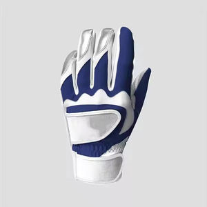 Gants de baseball respirants réglables Gants en cuir personnalisés pour la frappe Conception confortable pour adultes et jeunes - Product Image 5