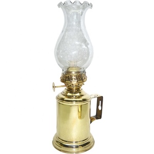 Chimenea de botella de alta calidad, farol de queroseno de Metal, decoración del hogar, lámpara de mesa pequeña superventas, artículo de diseño antiguo de vidrio - Product Image 2